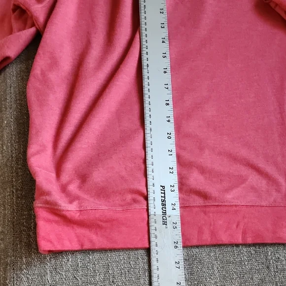 Turtleson Men’s Pink Half-Zip Performance Sweater | Size M - Picture 10 of 11